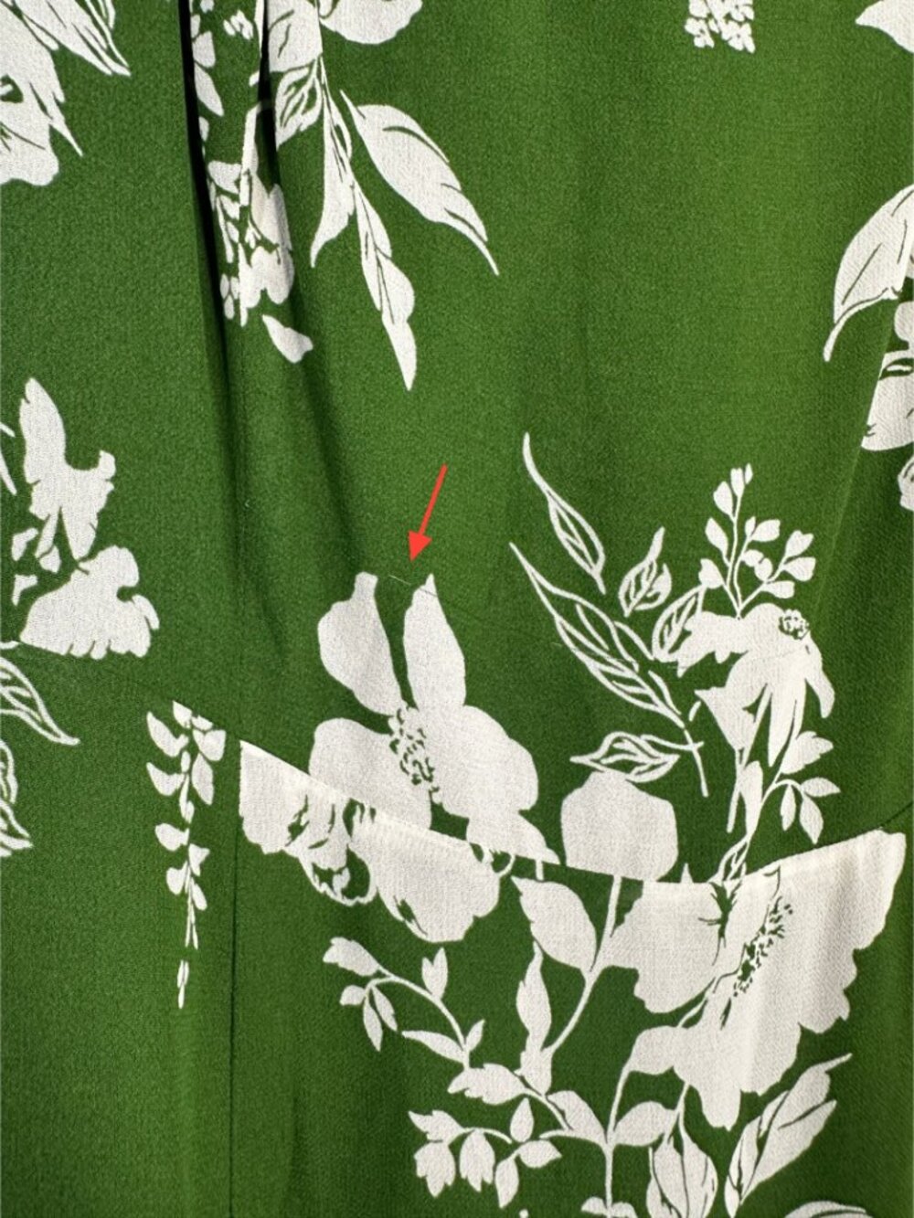 Reformation Twilight Midi Dress Mystique Green Floral 8 - Picture 10 of 10